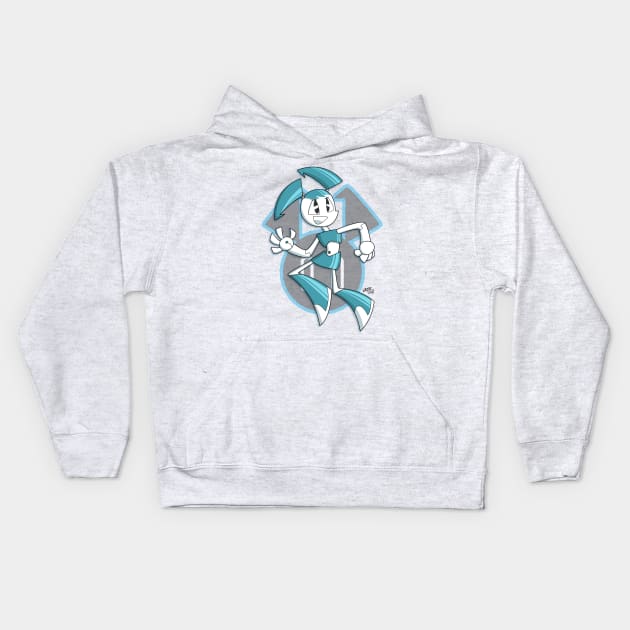 Jenny Wakeman Kids Hoodie by soldominotees